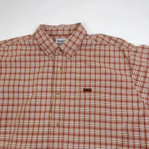 Carhartt Plaid Button Up Regular Fit Shirt - Picture 4 of 10
